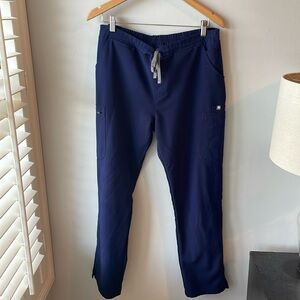 Figs Technical Collection Dark Navy Blue Scrub Pant